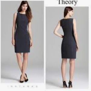 Theory Betty 2B Edition Dress Black 0